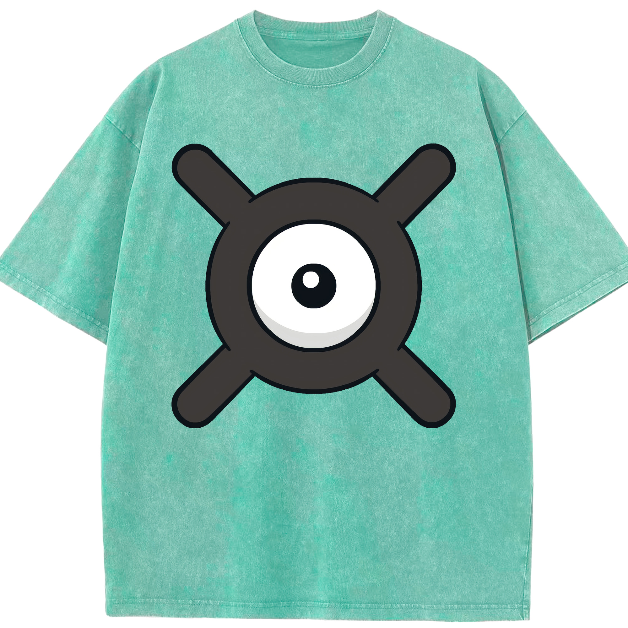 （画像用） ポケットモンスター Pokémon 綿100% ヴィンテージ風 半袖Tシャツ（フロントプリント）